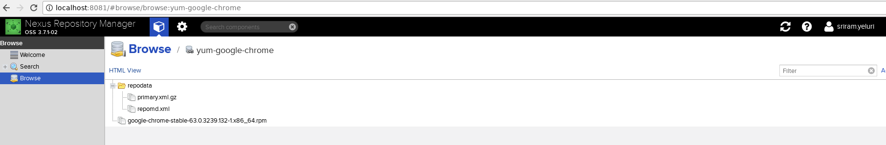 yum nexus proxy updated